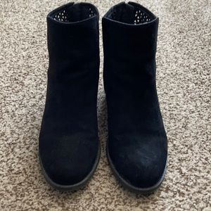 Madden Girl ankle boots black suede